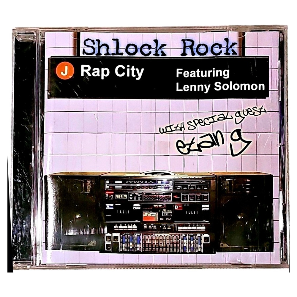 Shlock‎ Rock J Rap City CD Lenny Solomon Etan G Jewish Hip Hop EUC 797253861327